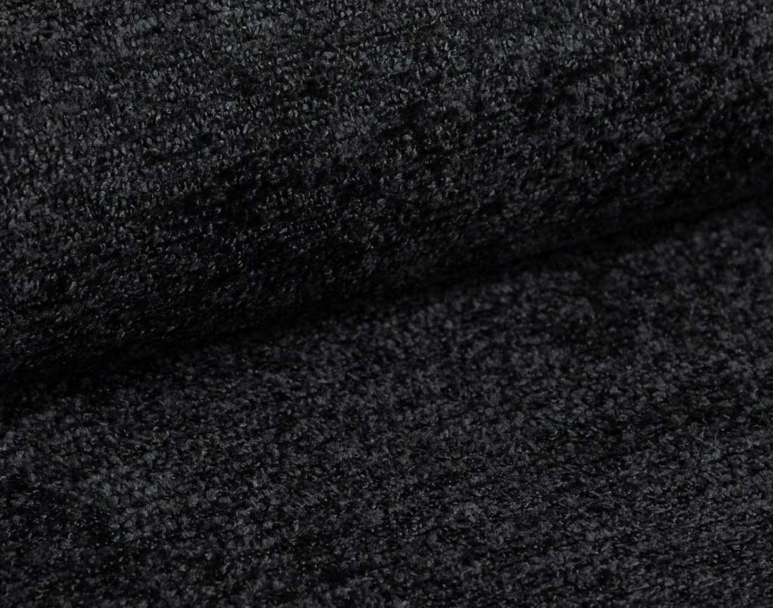 Canapé d'angle gauche 4 places en velours texturé Angela