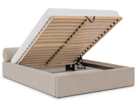 Lit coffre 140x190 cm en...