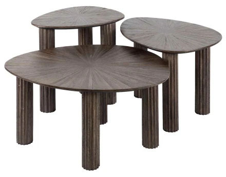 Lot de 3 tables basses...