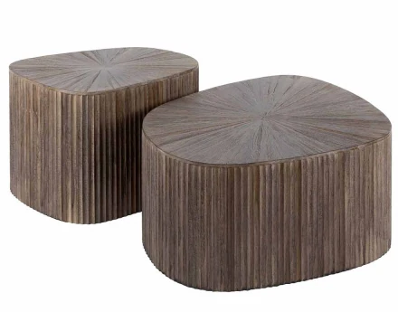 Lot de 2 tables basses...