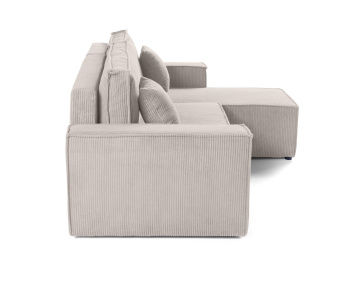 Canapé d'angle réversible 4 places convertible Cezanne - Best Mobilier
