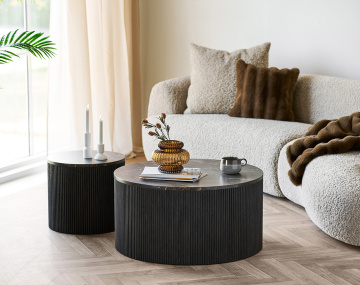 Table basse plateau effet...