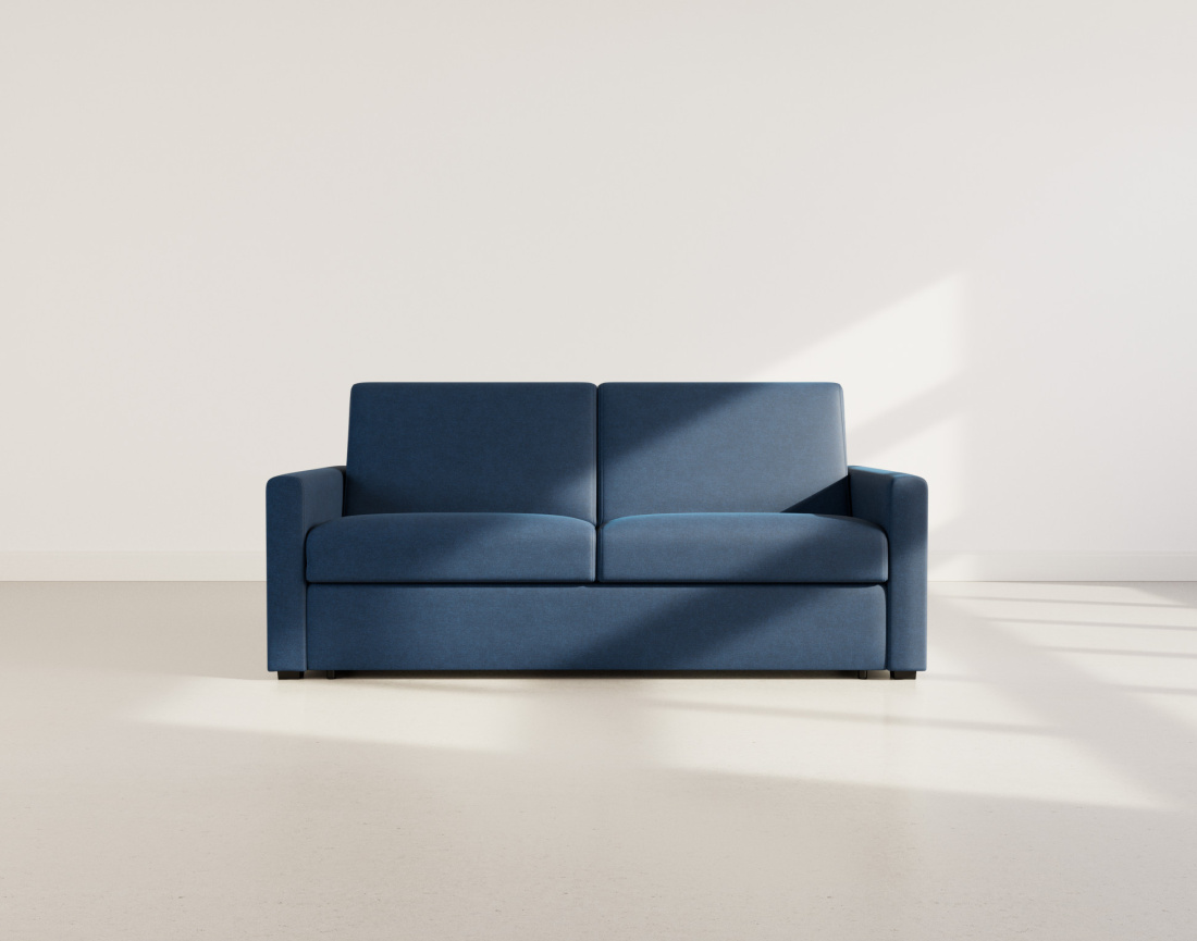 Canapé 3 places convertible express quotidien en tissu Julia