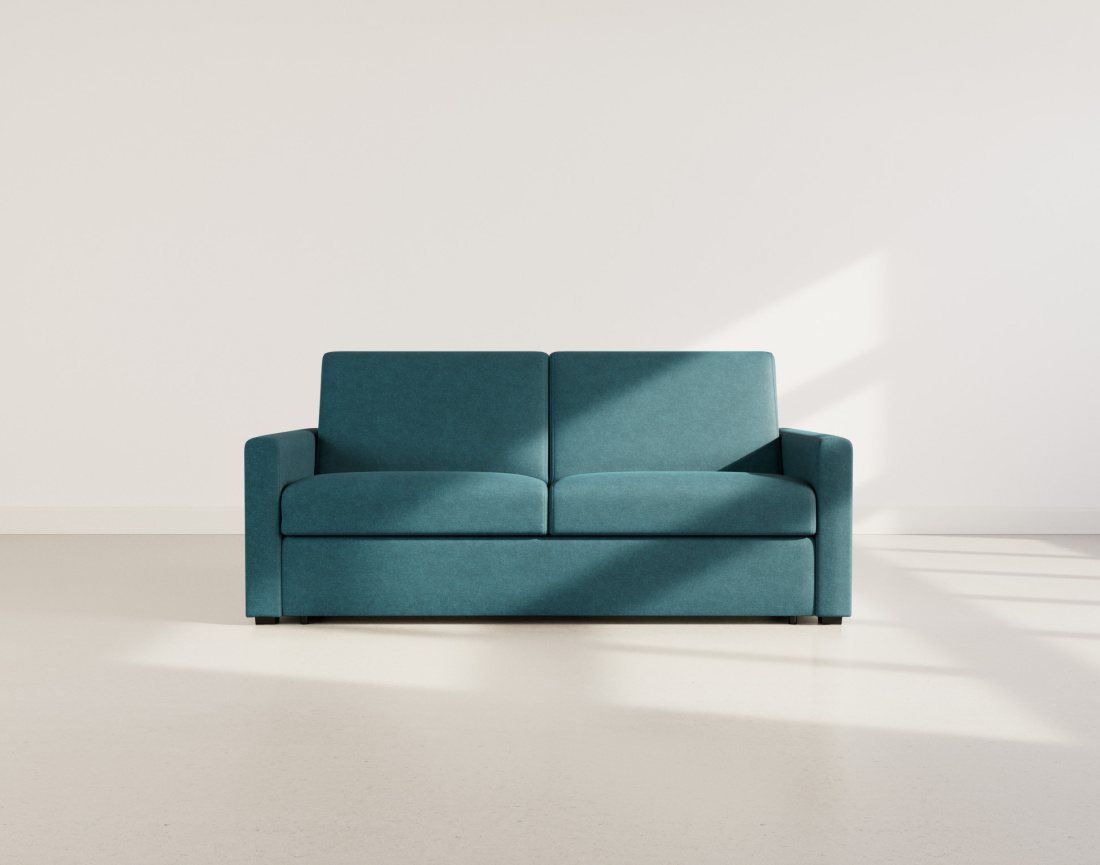 Canapé JULIA 3 places convertible express quotidien en tissu | Best Mobilier
