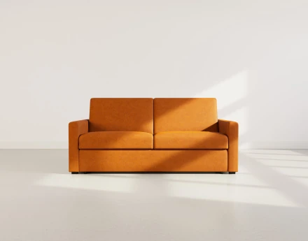 Canapé 3 places convertible express quotidien en tissu Julia