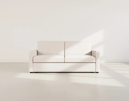 Canapé 3 places convertible express quotidien en tissu Julia