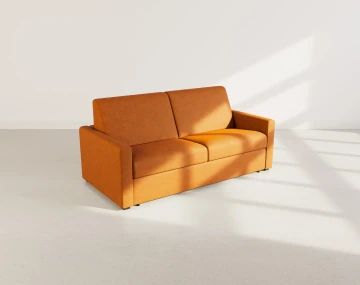 Canapé JULIA 3 places convertible express quotidien en tissu | Best Mobilier