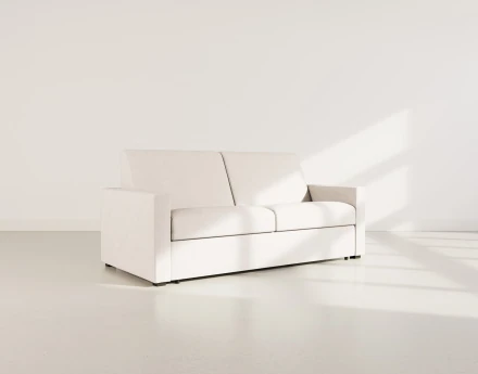 Canapé 3 places convertible express quotidien en tissu Julia