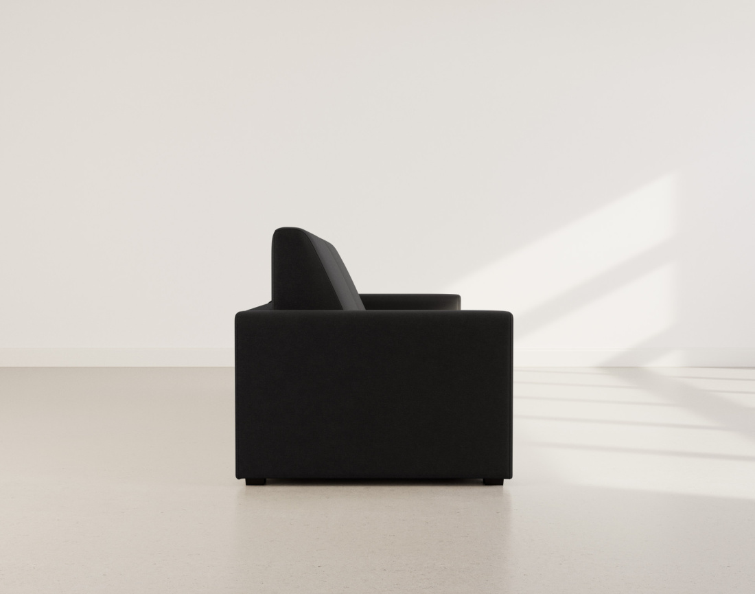 Canapé JULIA 3 places convertible express quotidien en tissu | Best Mobilier