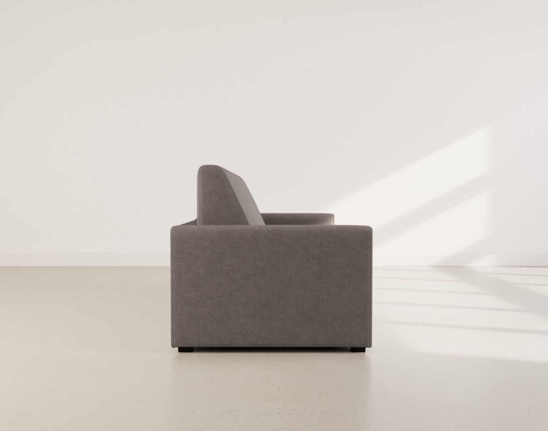 Canapé 3 places convertible express quotidien en tissu Julia