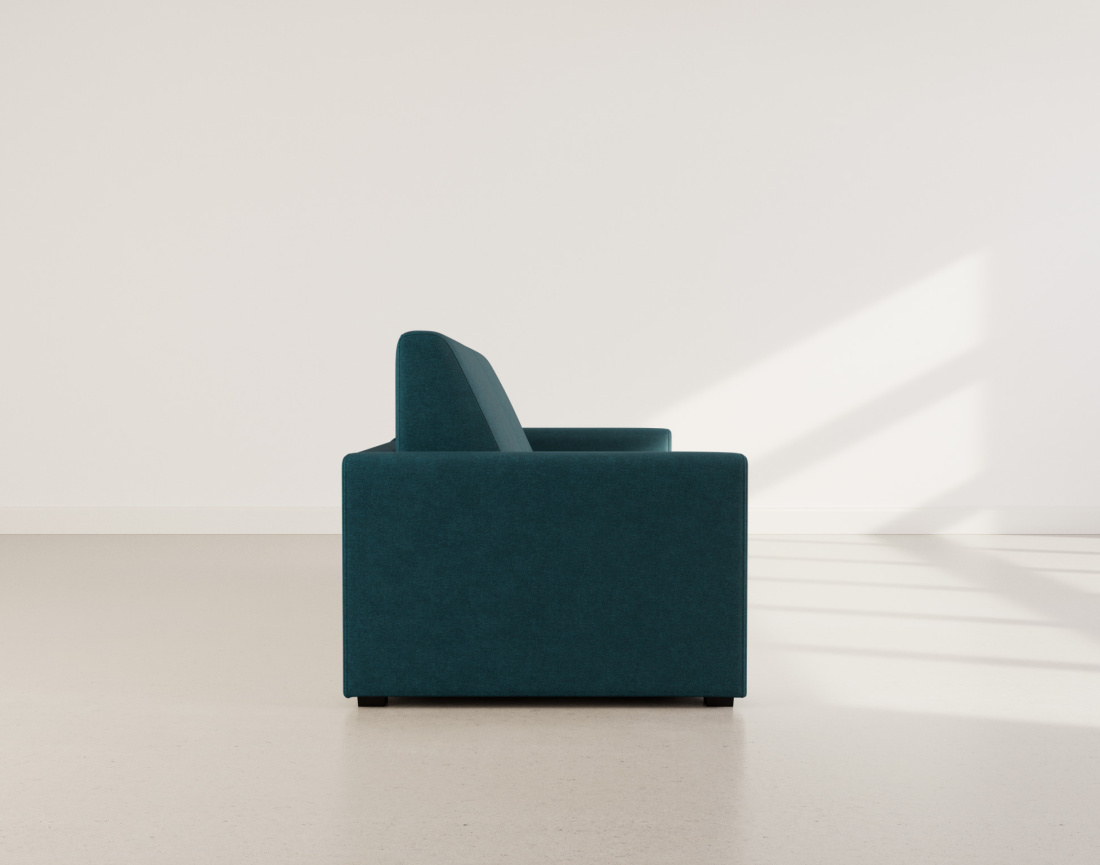 Canapé JULIA 3 places convertible express quotidien en tissu | Best Mobilier