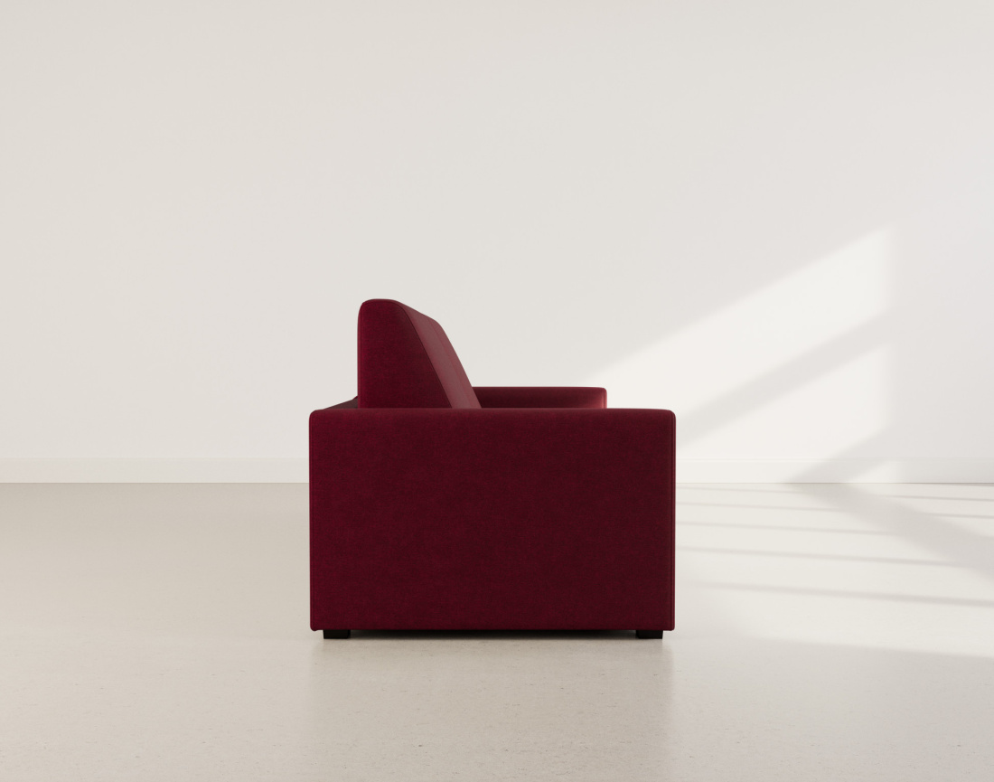 Canapé JULIA 3 places convertible express quotidien en tissu | Best Mobilier