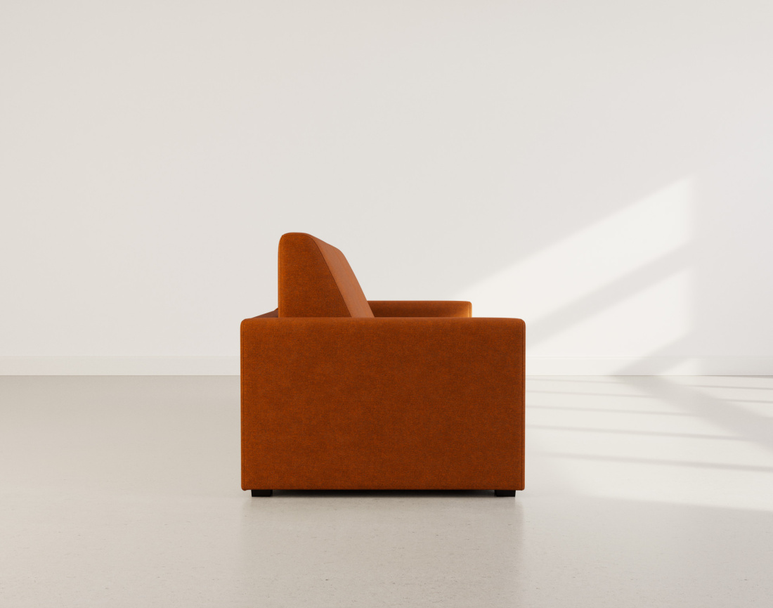 Canapé JULIA 3 places convertible express quotidien en tissu | Best Mobilier