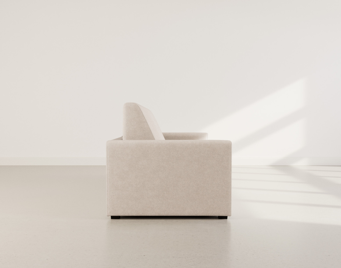 Canapé JULIA 3 places convertible express quotidien en tissu | Best Mobilier