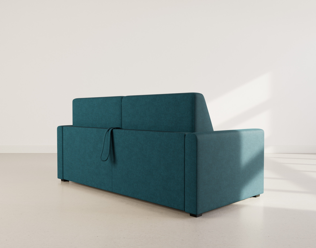 Canapé JULIA 3 places convertible express quotidien en tissu | Best Mobilier