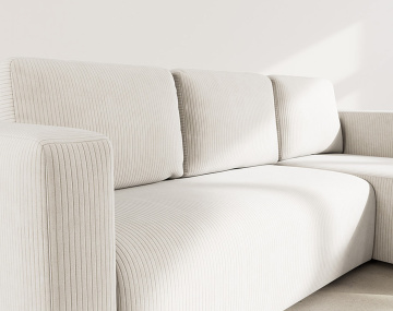 Canapé d'angle réversible 4 places convertible Canopy - Best Mobilier