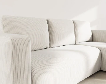 Canapé d'angle réversible 4 places convertible Canopy - Best Mobilier