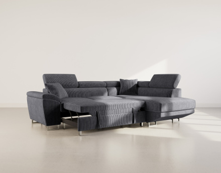 Canapé d'angle droit 5...