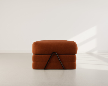 Canapé NEBULA 3 places convertible en velours texturé - Best Mobilier