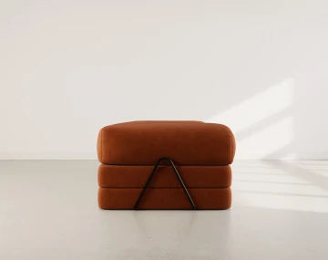 Canapé NEBULA 3 places convertible en velours texturé - Best Mobilier