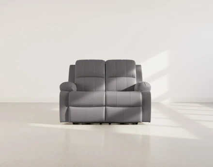 Canapé 2 places relax électrique en simili Armand