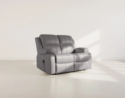 Canapé 2 places relax électrique en simili Armand