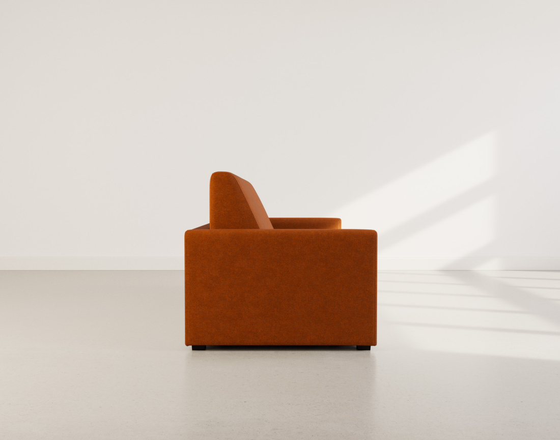 Canapé JULIA 3 places convertible express quotidien en tissu | Best Mobilier