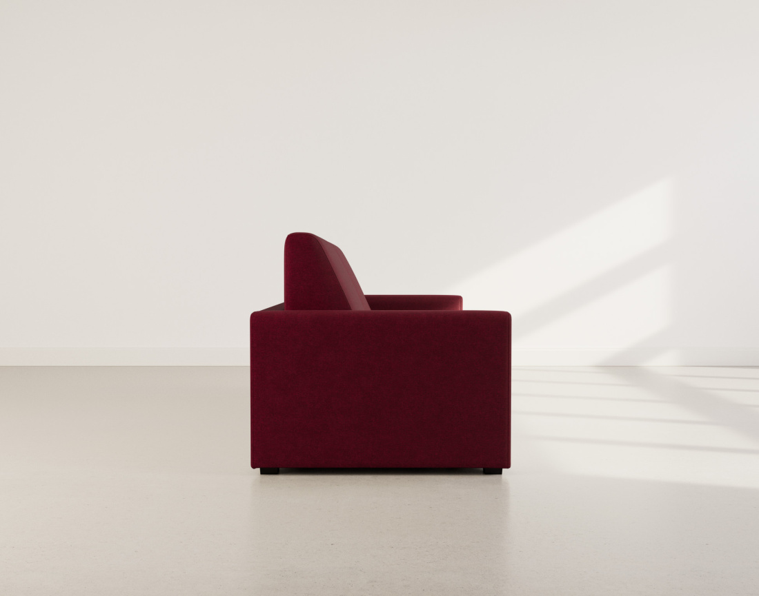 Canapé 3 places convertible express quotidien en tissu Julia