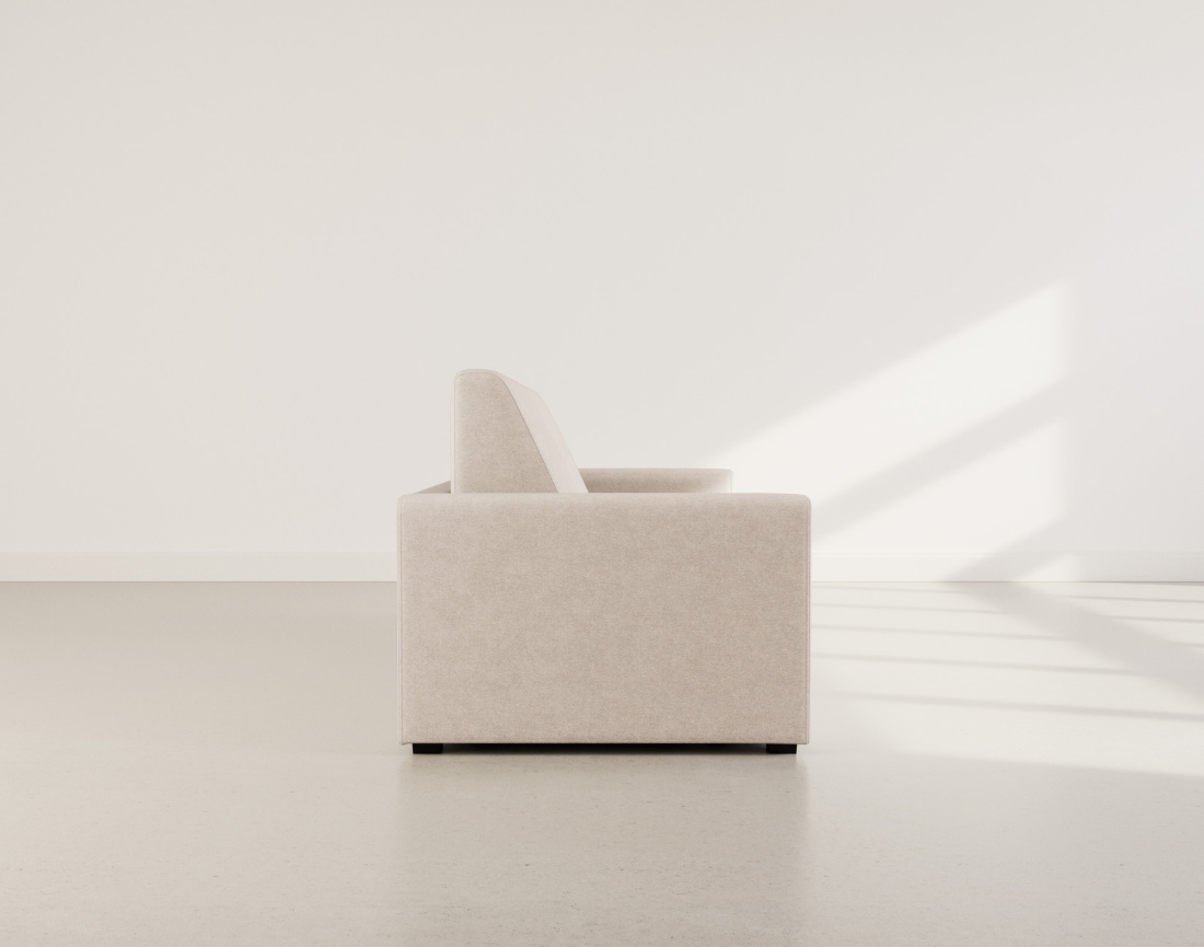 Canapé JULIA 3 places convertible express quotidien en tissu | Best Mobilier