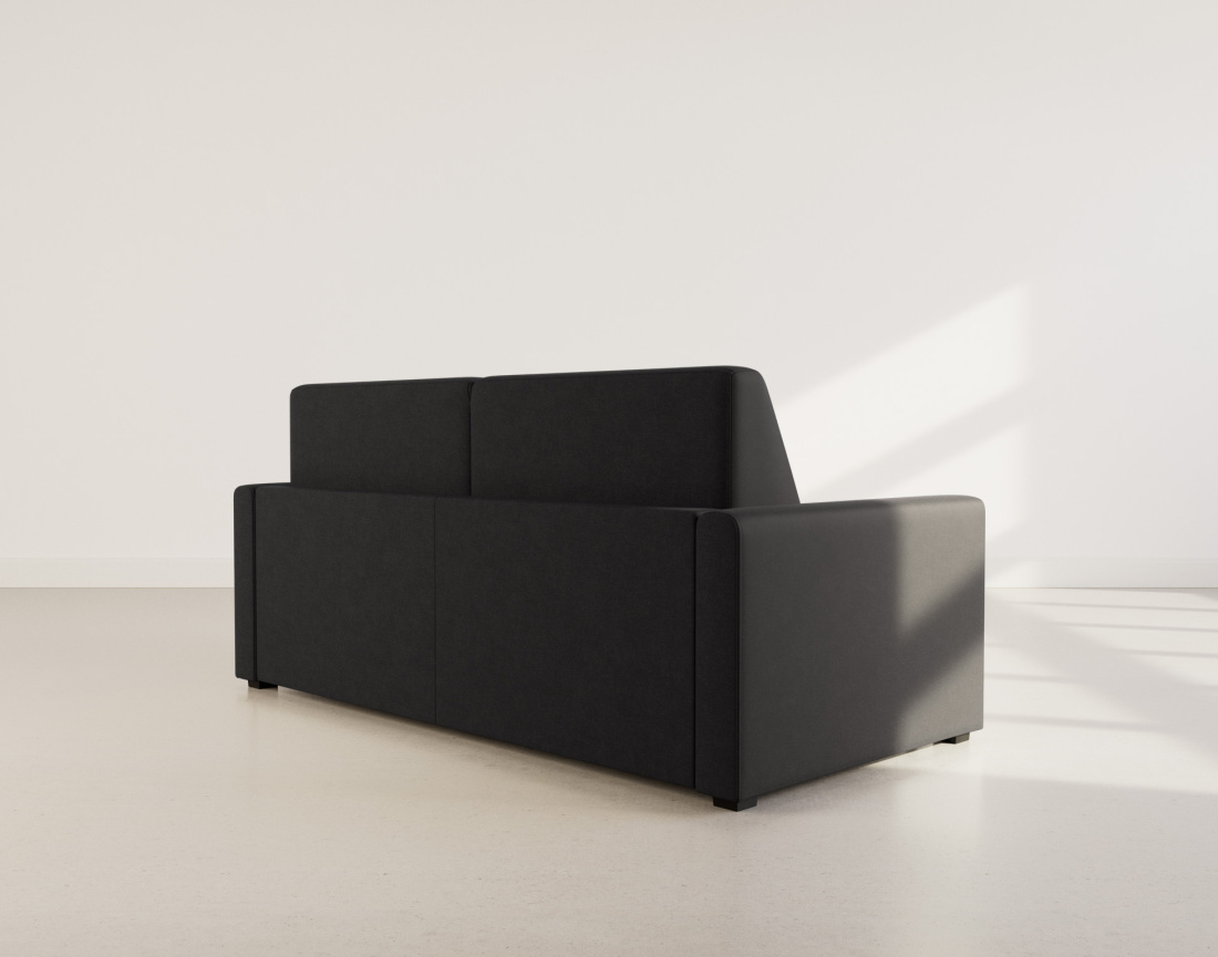 Canapé JULIA 3 places convertible express quotidien en tissu | Best Mobilier