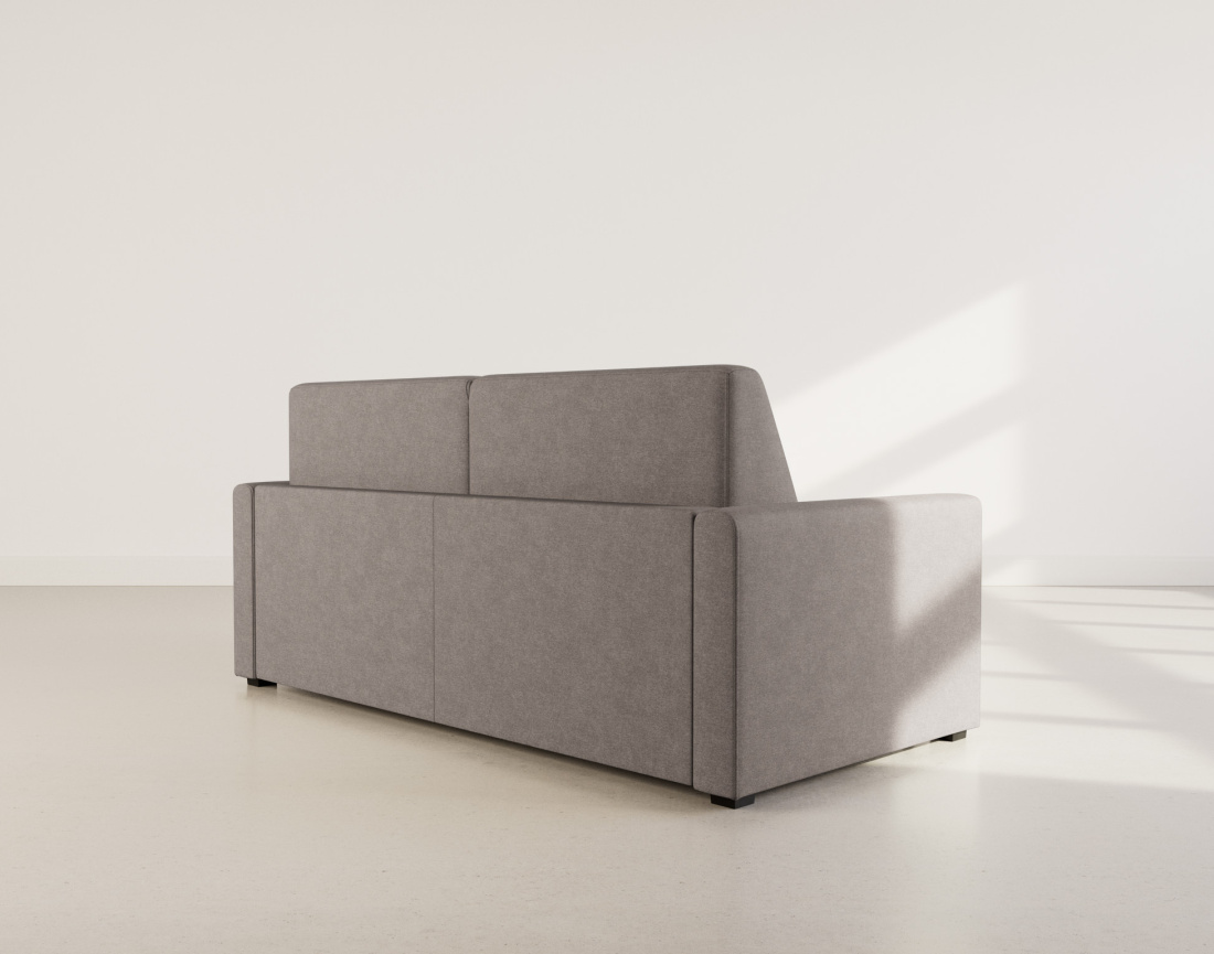 Canapé 3 places convertible express quotidien en tissu Julia