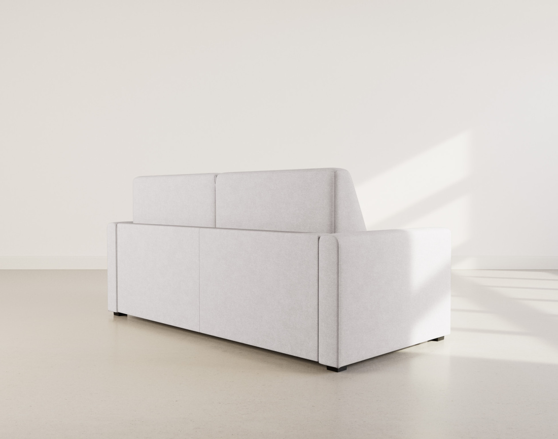 Canapé 3 places convertible express quotidien en tissu Julia