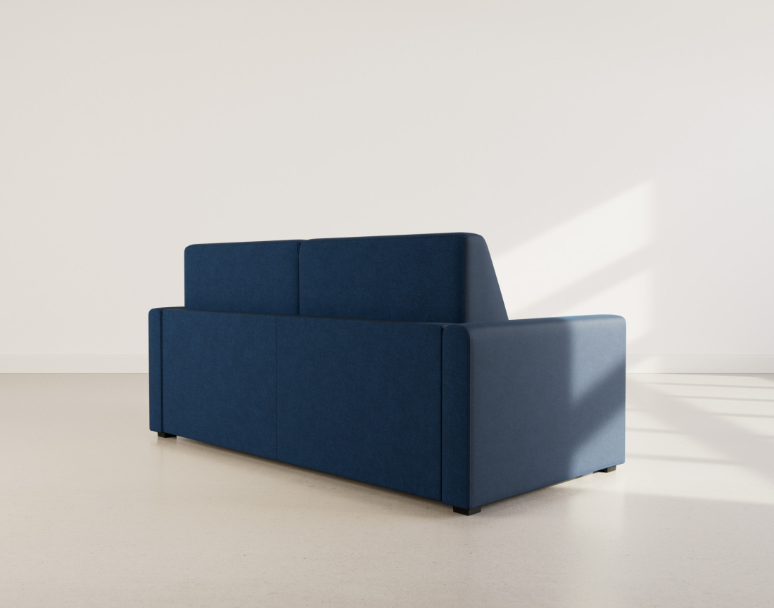 Canapé 3 places convertible express quotidien en tissu Julia