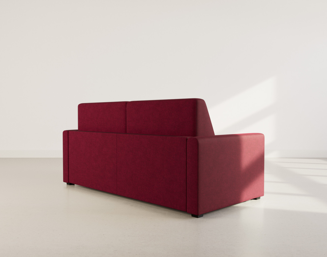 Canapé 3 places convertible express quotidien en tissu Julia