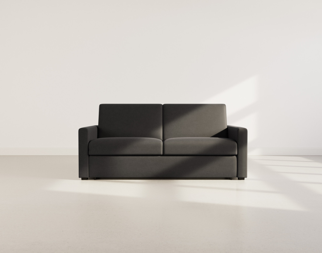 Canapé JULIA 3 places convertible express quotidien en tissu | Best Mobilier