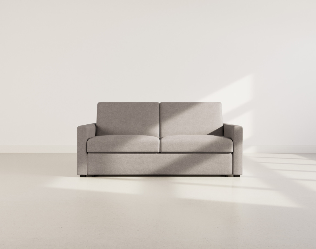 Canapé 3 places convertible express quotidien en tissu Julia