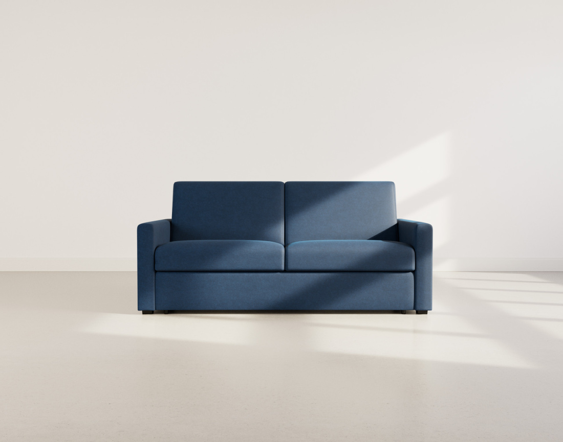 Canapé 3 places convertible express quotidien en tissu Julia