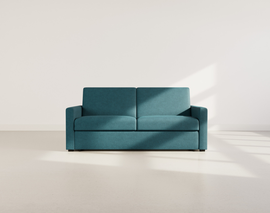 Canapé 3 places convertible express quotidien en tissu Julia