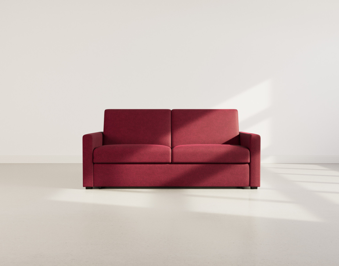 Canapé 3 places convertible express quotidien en tissu Julia