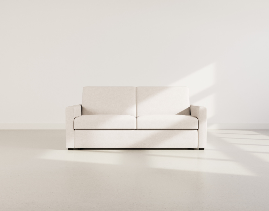 Canapé 3 places convertible express quotidien en tissu Julia