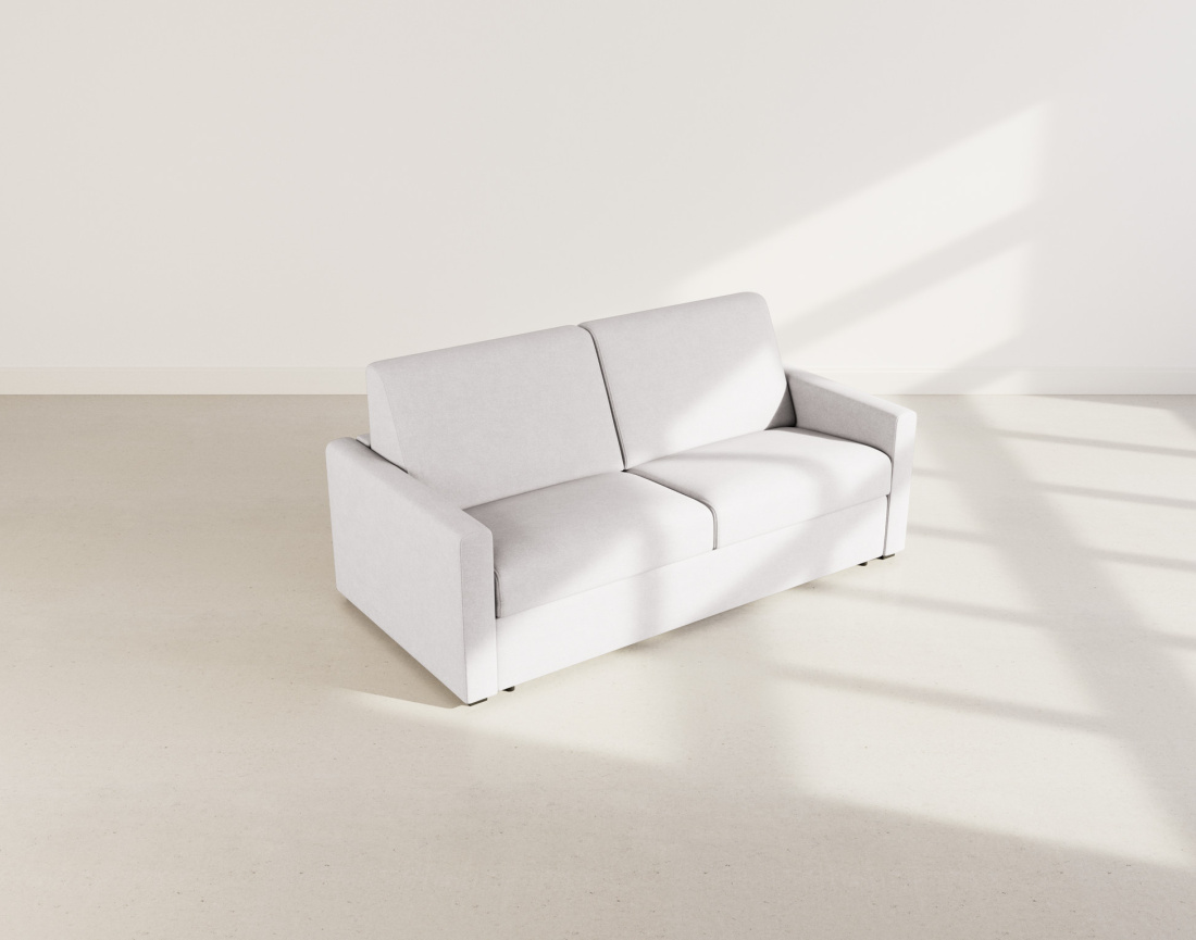 Canapé 3 places convertible express quotidien en tissu Julia