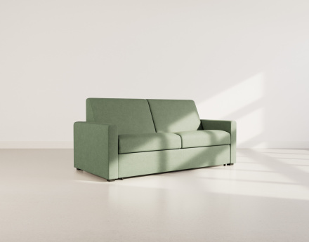 Canapé 3 places convertible express quotidien en tissu Julia