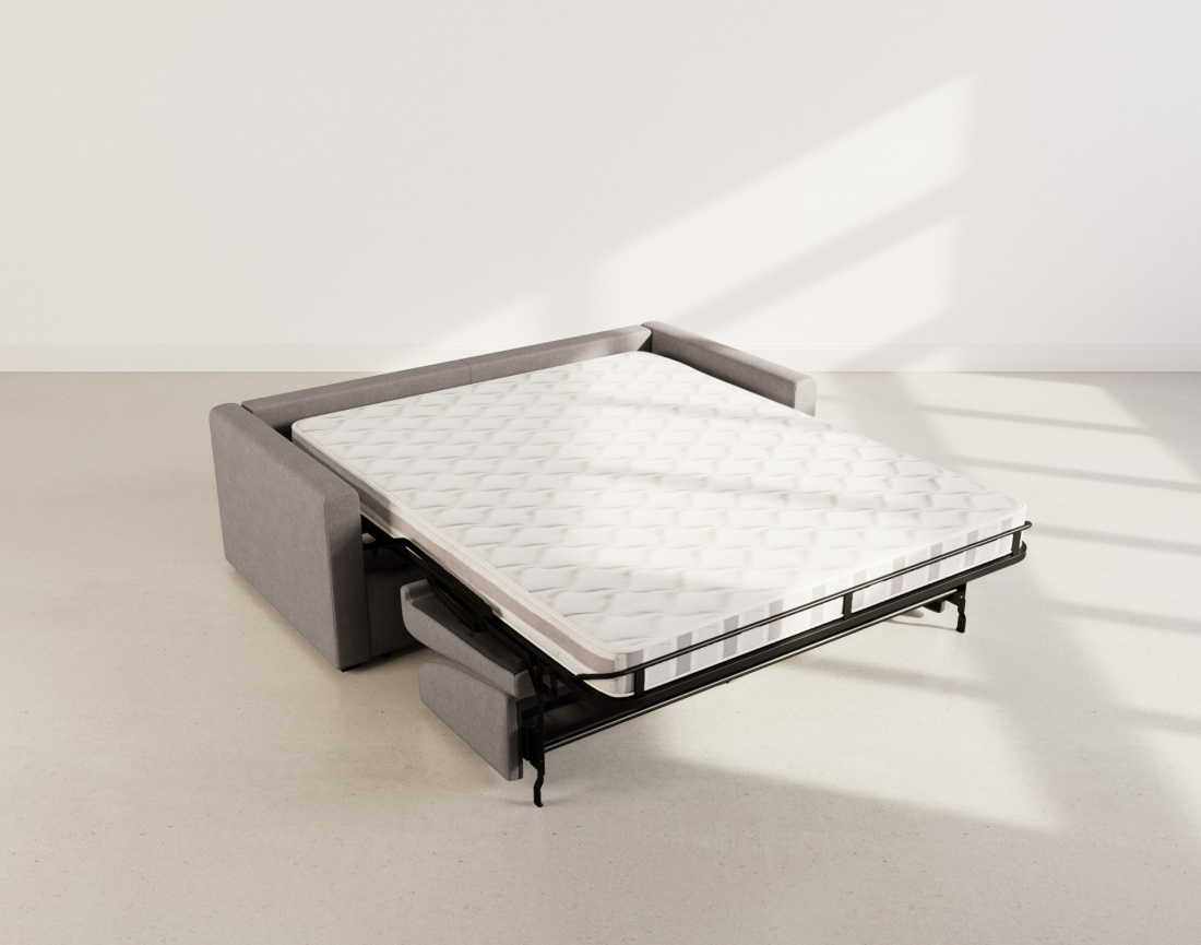 Canapé 3 places convertible express quotidien en tissu Julia