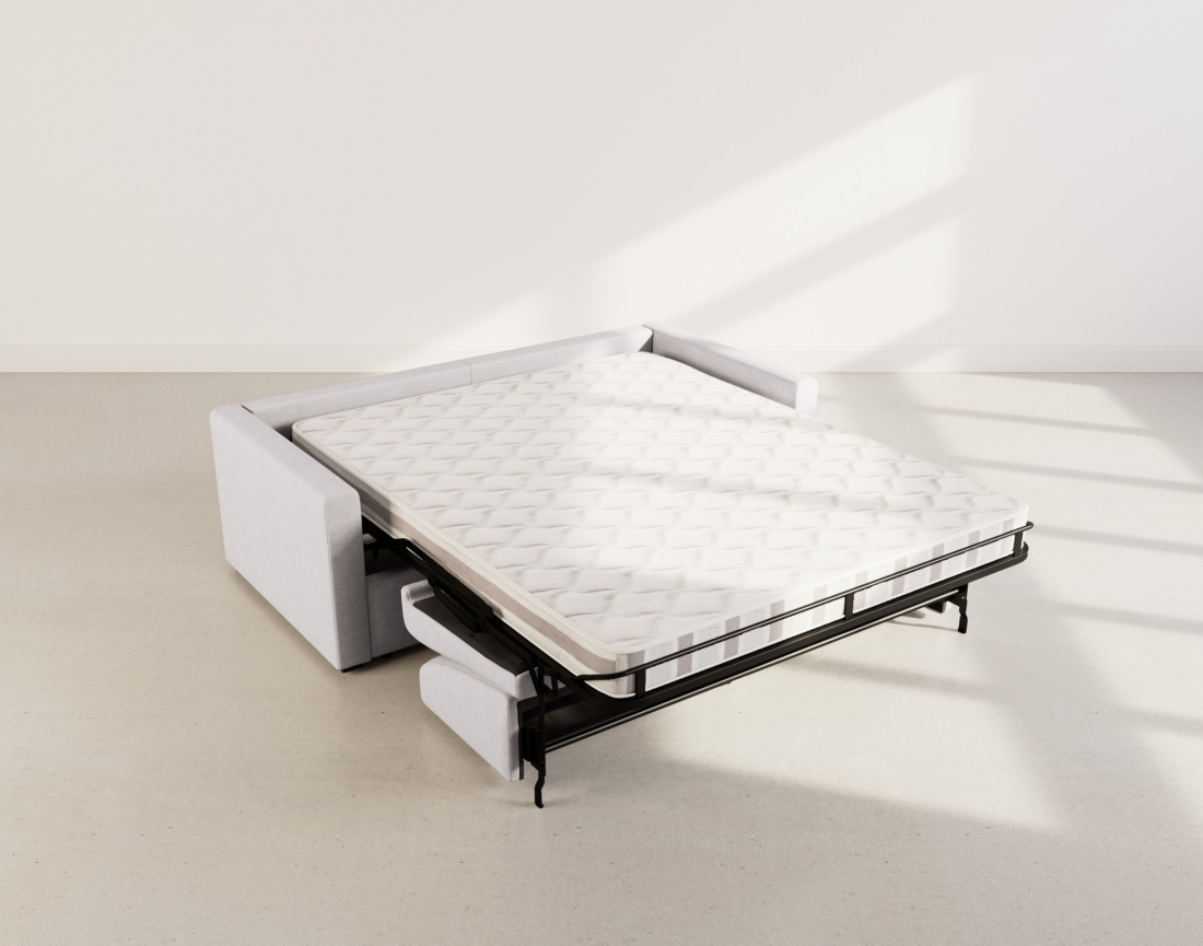 Canapé JULIA 3 places convertible express quotidien en tissu | Best Mobilier