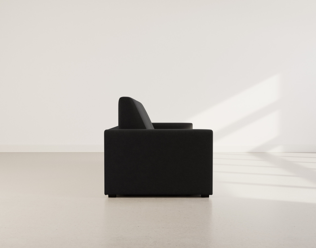 Canapé 3 places convertible express quotidien en tissu Julia