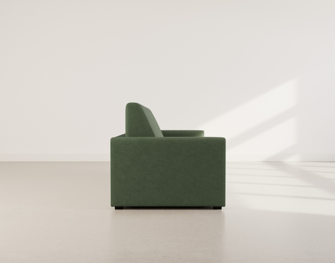 Canapé 3 places convertible express quotidien en tissu Julia