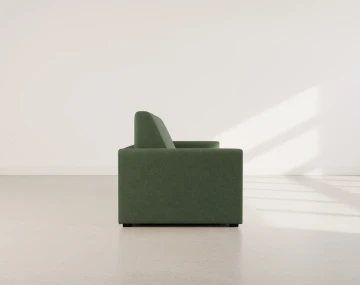 Canapé JULIA 3 places convertible express quotidien en tissu | Best Mobilier