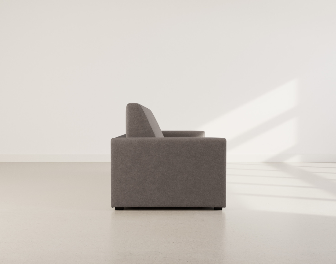 Canapé 3 places convertible express quotidien en tissu Julia