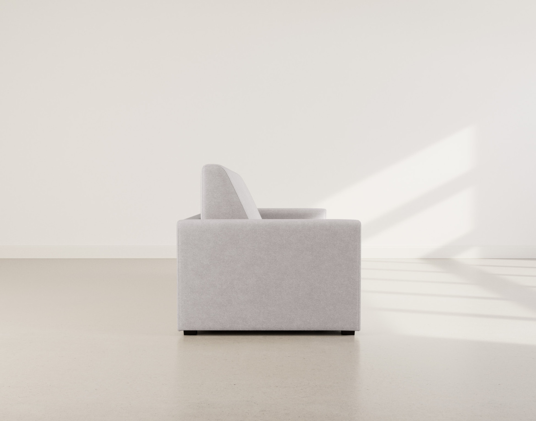 Canapé 3 places convertible express quotidien en tissu Julia