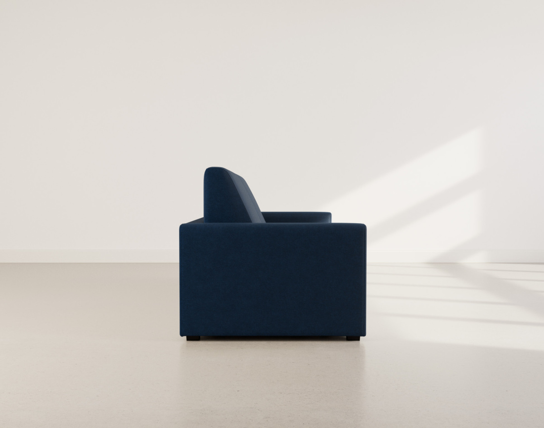 Canapé 3 places convertible express quotidien en tissu Julia